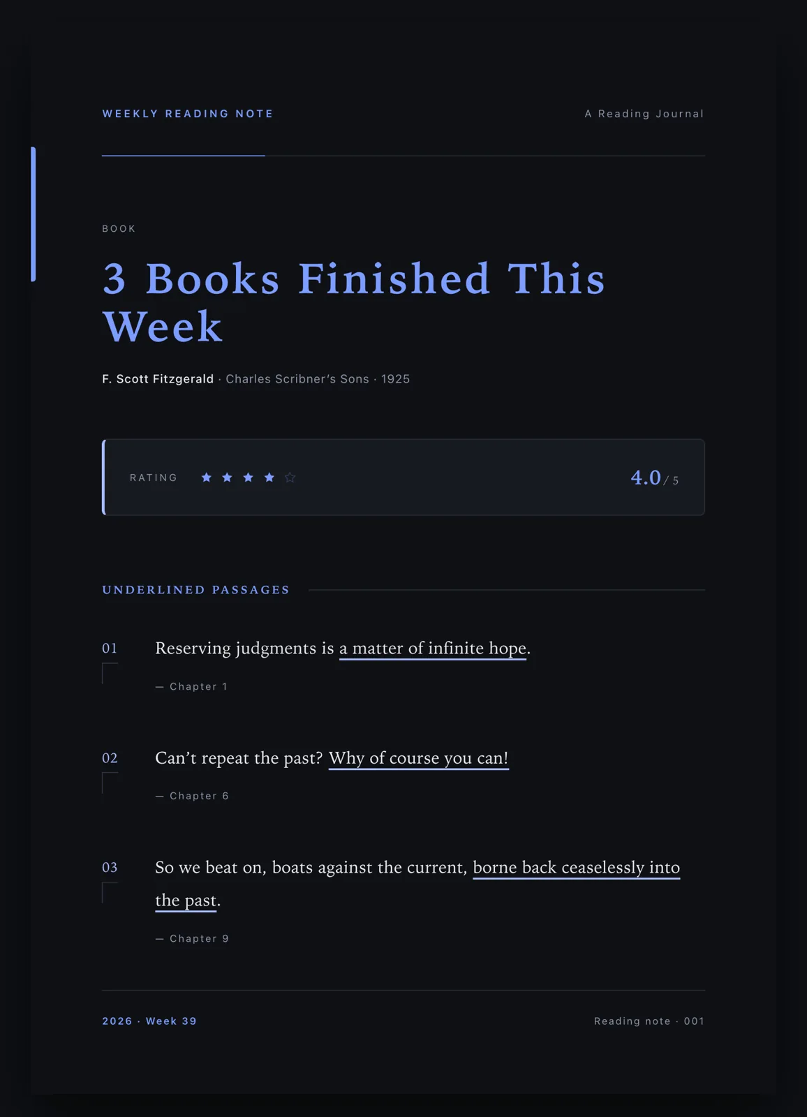 AFTER — Editing the variables in design-tokens.css — the page restyles, the page file is untouched