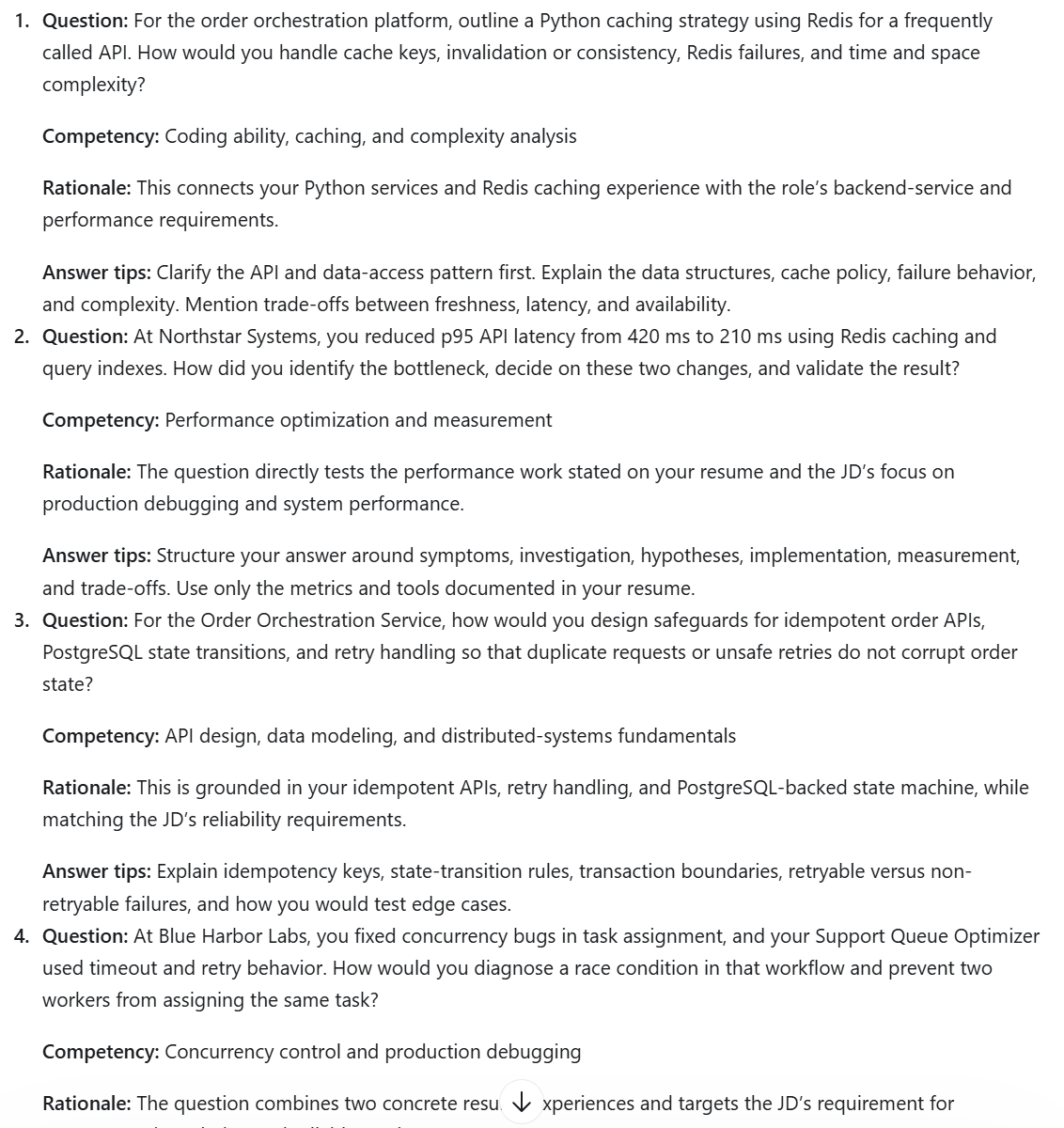 ability coding — Technical depth: did you really build it and understand it?