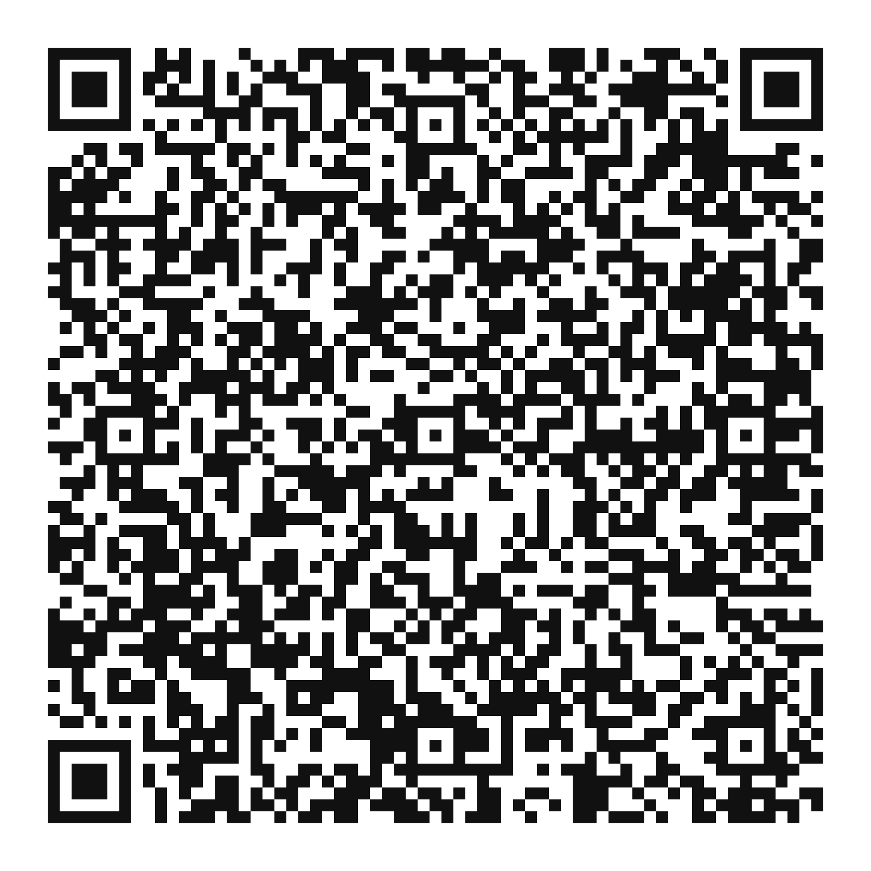 High-contrast standalone QR
