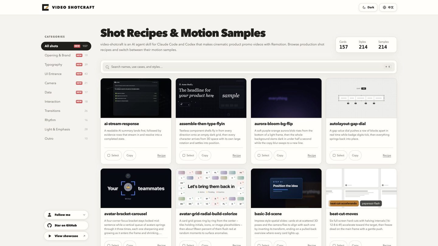 Project delivery page screenshot